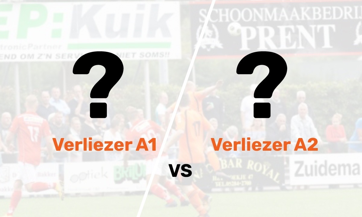 Verliezer A1 - Verliezer A2 (C6)